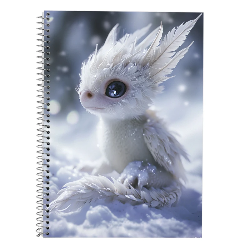 دفتر زبان 50 برگ مدوپد مدل دو خط طرح جوجه کد DF14672