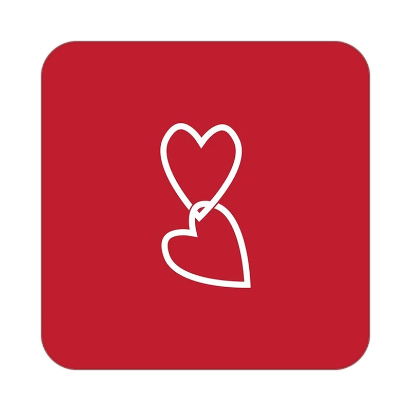 زیر لیوانی کاکتی طرح عاشقانه مدل mp39090