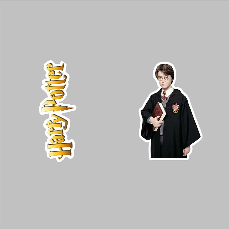 استیکر لپ تاپ کارنیکا طرح هری پاتر مدل harry potter-2222090 مجموعه 2 عددی