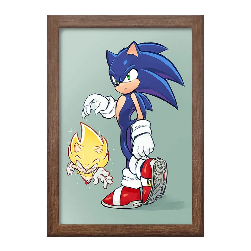 تابلو خندالو طرح سونیک (Sonic) کد 37042