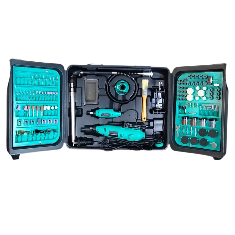 فرز مینیاتوری دیمردار 3 میلی متری 230 وات هاردمن مدل 350C مجموعه 200 عددی