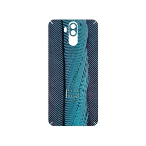 MAHOOT Turquoise feathers Cover Sticker for Ulefone Power 3S