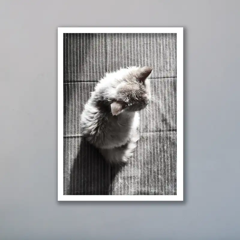 تابلو مدل گربه کد LA-G10247