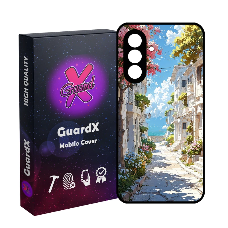 کاور گارد ایکس طرح کوچه ساحل مدل 10745 مناسب برای گوشی موبایل سامسونگ Galaxy S24 FE