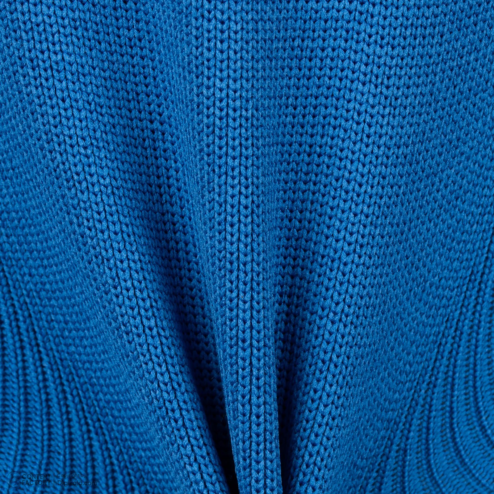 تاپ بافت زنانه نیزل مدل 210 رنگ آبی - - 5