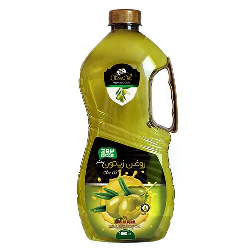 روغن زیتون بکر خالص بروج - 1800 میلی لیتر
