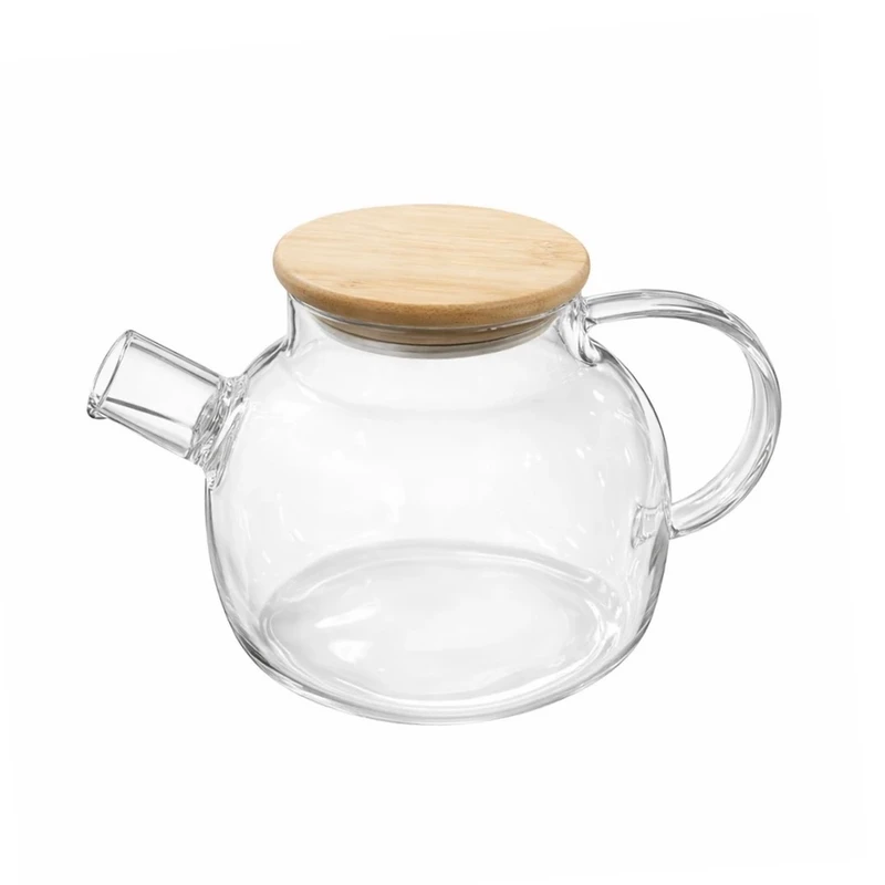 قوری مدل شفاف گنچایش 700 میلی لیتر