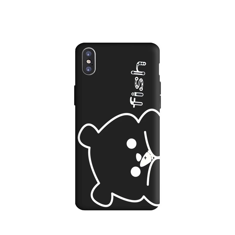 کاور طرح خرس بیر مینیمال کد f3805 مناسب برای گوشی موبایل اپل iphone X / XS