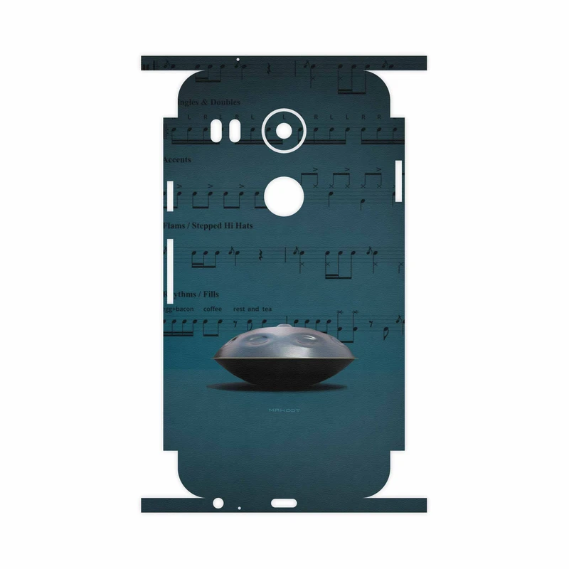 برچسب پوششی ماهوت مدل Hang Instrument-FullSkin مناسب برای گوشی موبایل گوگل Nexus 5X