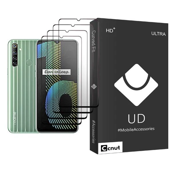 محافظ صفحه نمایش کوکونات مدل UDB Ultra MIX004 مناسب برای گوشی موبایل ریلمی Narzo 10 بسته چهار عددی