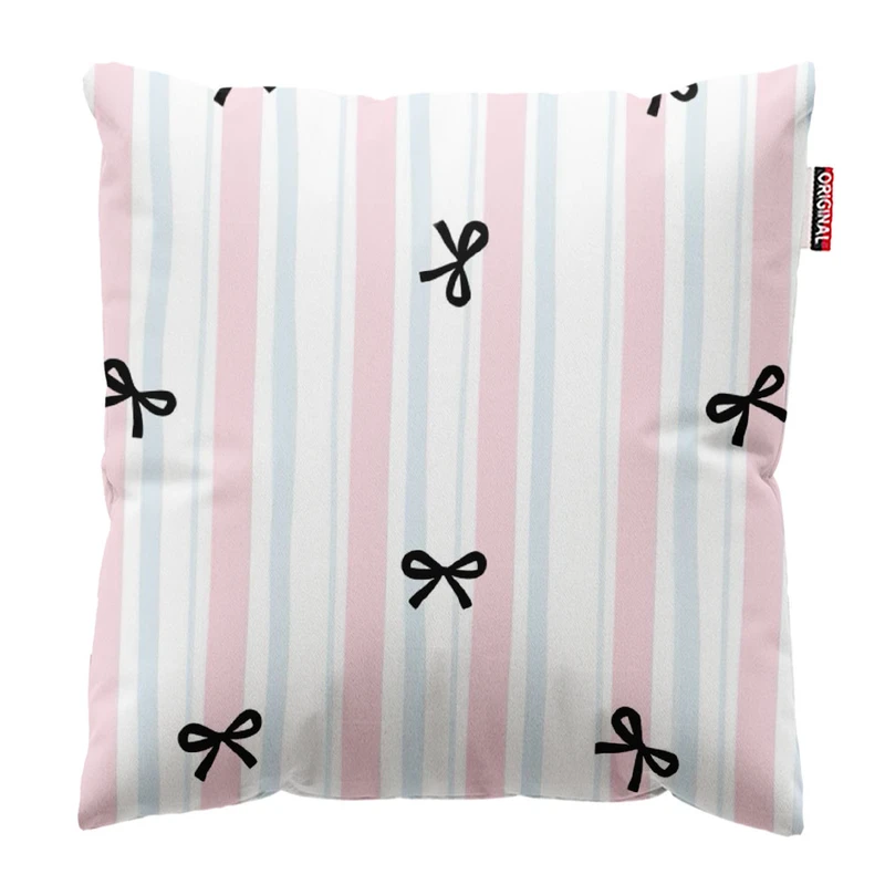 کوسن پاد آفرین طرح پاپیون سایز 30*30 سانتی متر کد 490