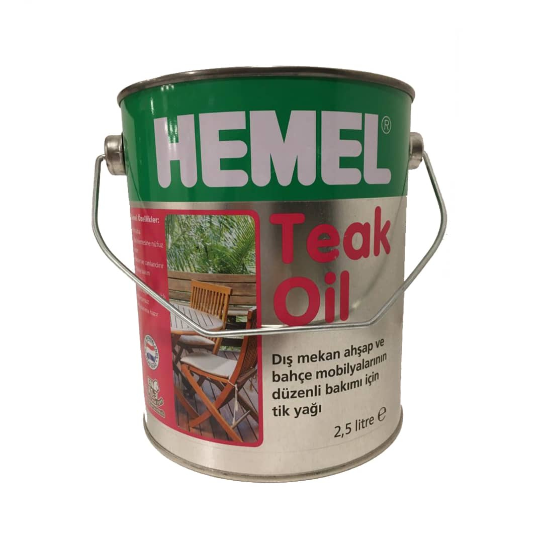 روغن چوب همل مدل teak حجم 750 ميلي ليتر