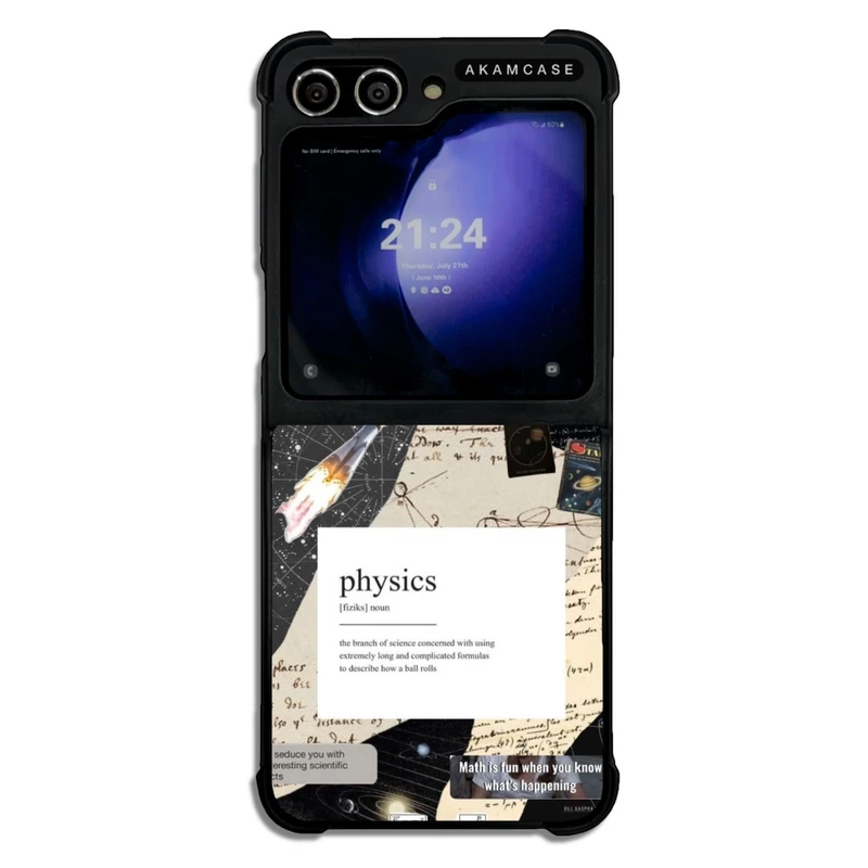 کاور آکام مدل AMC-WSGZFLIP5-SCIENCE-5 مناسب برای گوشی موبایل سامسونگ Galaxy Z Flip 5