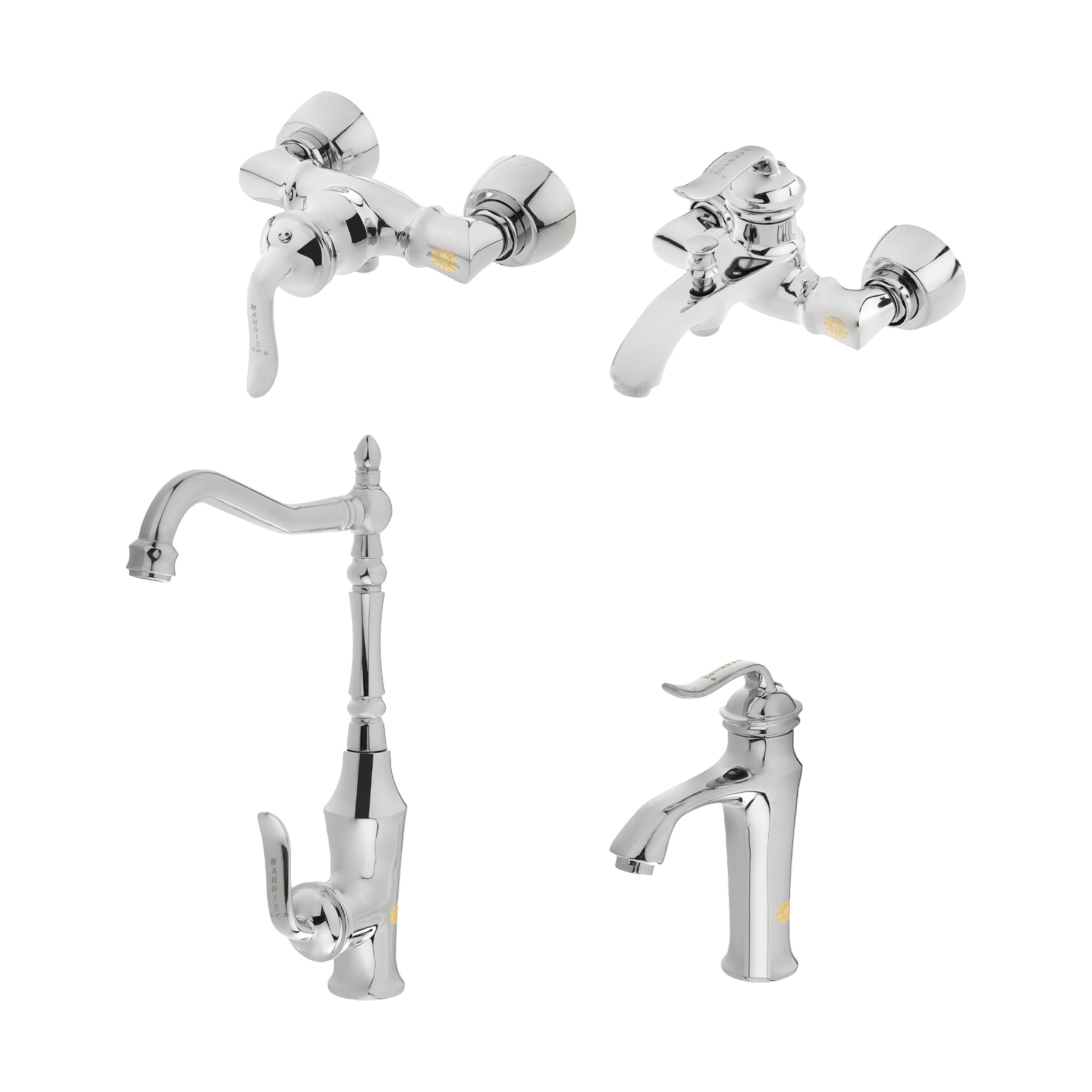 ست شیرآلات ماهریس مدل لاروس کد 001