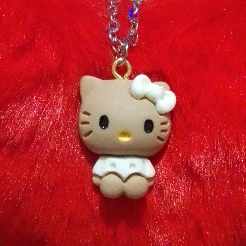 گردنبند دخترانه مدل Hello kitty
