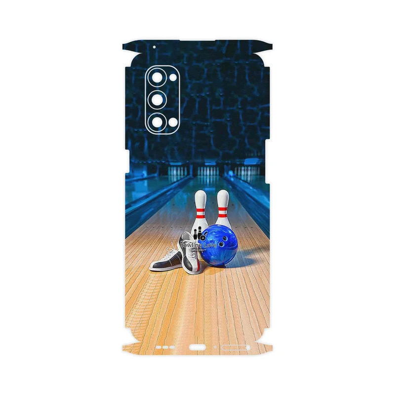 برچسب پوششی ماهوت مدل Bowling-FullSkin مناسب برای گوشی موبایل اپو Reno4 Pro 5G