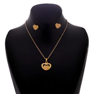 نیم ست زنانه مدل قلب کد tdn505