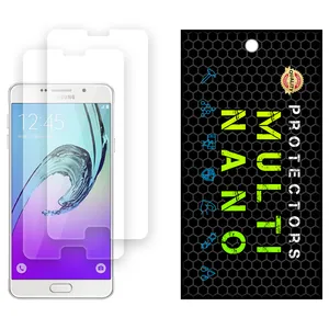 Multi Nano X-S2N Model Transparent Screen Protector Suitable For Samsung Galaxy A7 2016 Mobile Phone Pack Of 2