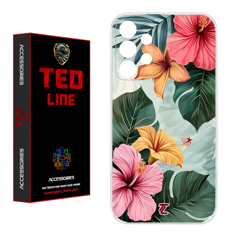 کاور تدلاین طرح گل وحشی کد 1142 مناسب برای گوشی موبایل سامسونگ Galaxy A32 4G