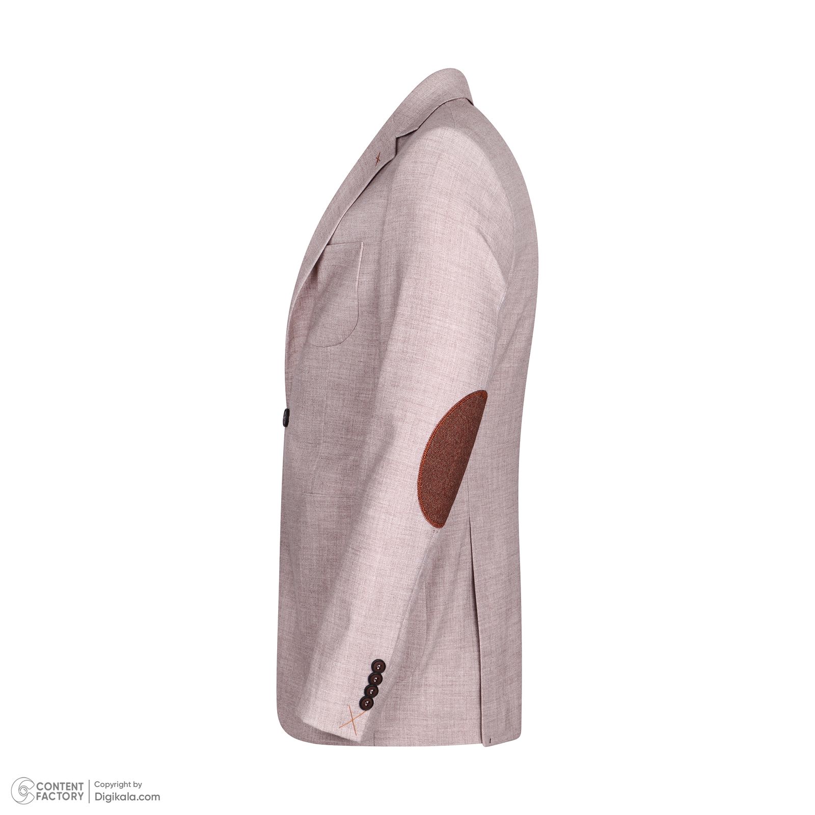 کت تک مردانه آریوان مدل وصله دار کد B022 -  - 3