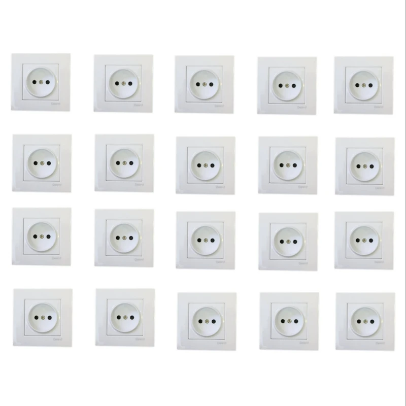 پریز برق دلند مدل آسا بسته 20 عددی