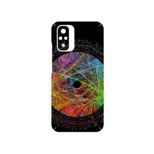 MAHOOT Mathematical Geometric Shape 2 Cover Sticker for Xiaomi Redmi Note 10