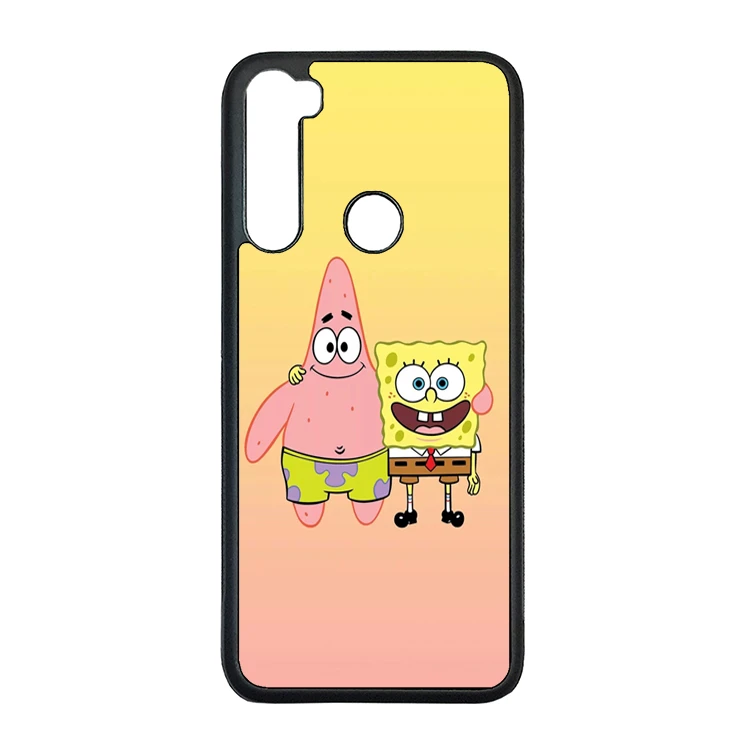 کاور گالری وبفر طرح باب اسفنجی و پاتریک مناسب برای گوشی موبایل شیائومی redmi note 8