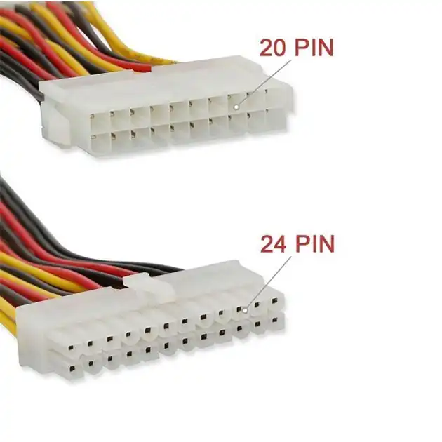کابل تبدیل برق 20 به 24 پین  مدل NETPIL-7002  طول 0.15 متر