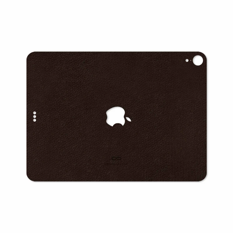برچسب پوششی ماهوت مدل Dark-Brown-Leather مناسب برای تبلت اپل iPad Pro 11 2018 A1979