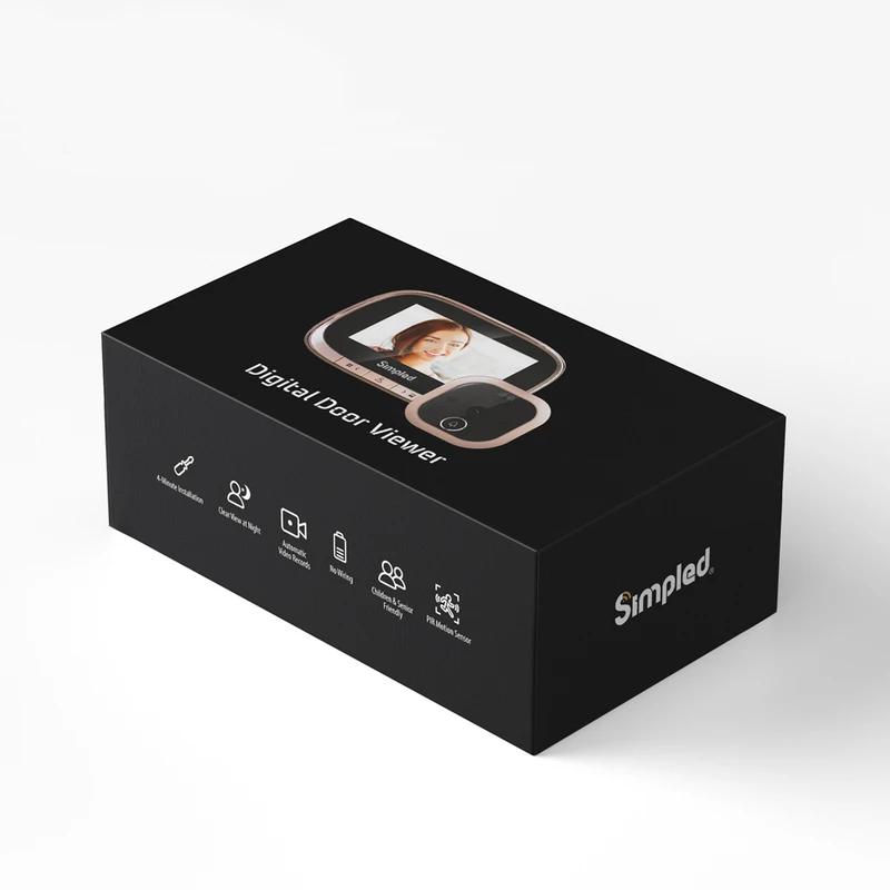 عکس شماره 2 : چشمی دیجیتال درب سیمپلد مدل yp