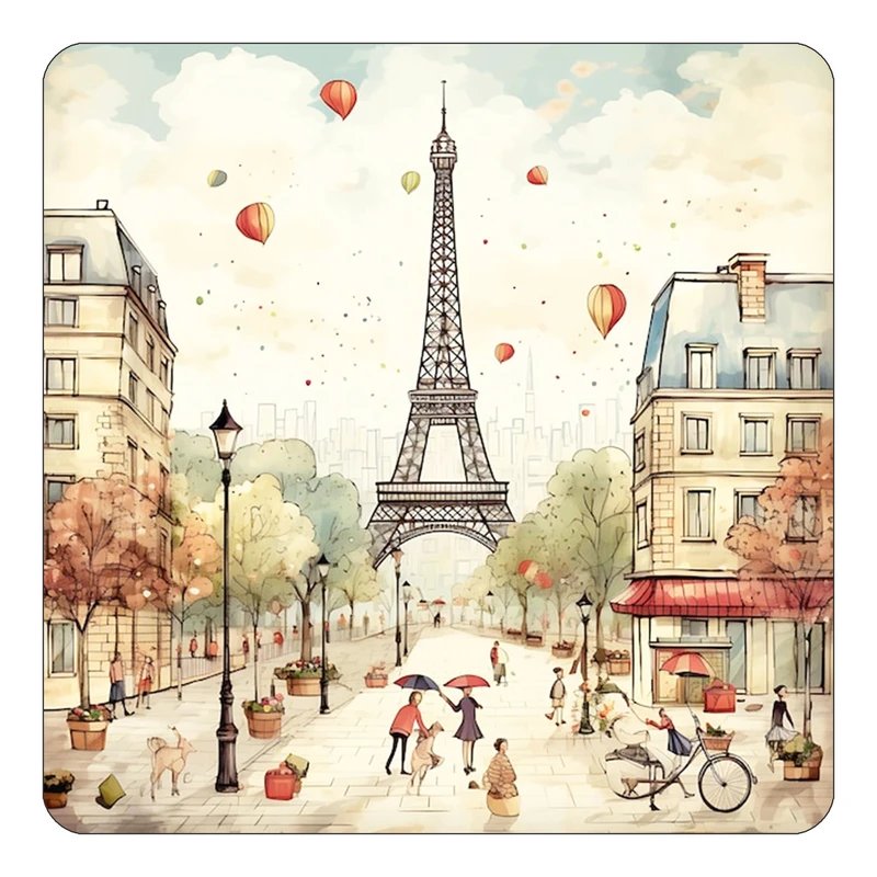 مگنت کاکتی طرح پاریس Paris مدل mp57663