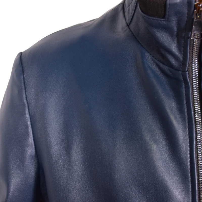 عکس شماره 16 : کت چرم مردانه چرمیران مدل fc1017