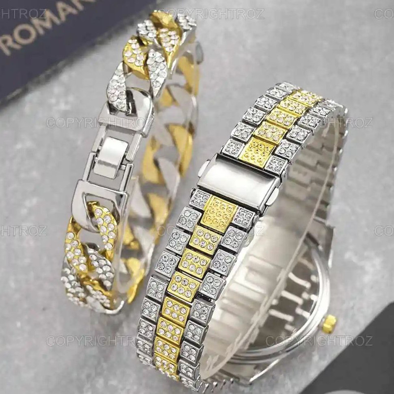 ساعت مچی عقربهای مردانه مدل فول نگین دیت جاست ساعت مچی عقربهای مردانه مدل فول نگین دیت جاست