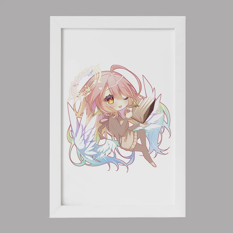 تابلو خندالو مدل جیبریل انیمه نو گیم نو لایف کد 32416