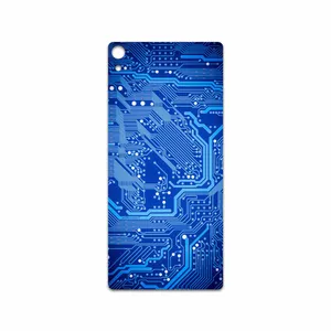 MAHOOT Blue Printed Circuit Board Cover Sticker for Sony Xperia XA Ultra