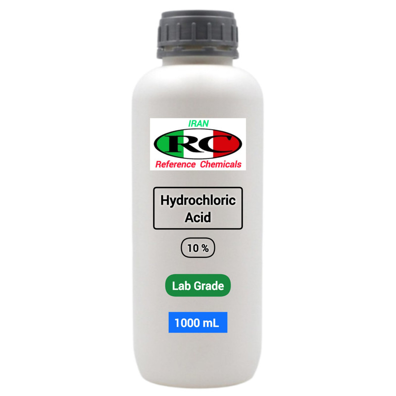 اسید هیدروکلریک رفرنس کمیکالز مدل 10 درصد حجم 1000 میلی لیتر اسید هیدروکلریک رفرنس کمیکالز مدل 10 درصد حجم 1000 میلی لیتر