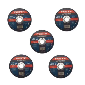 صفحه برش استیل مینی فستا مدل 115 بسته 5 عددی