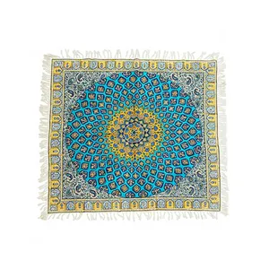 رومیزی قلمکار طرح گنبد مسجد شیخ لطف الله