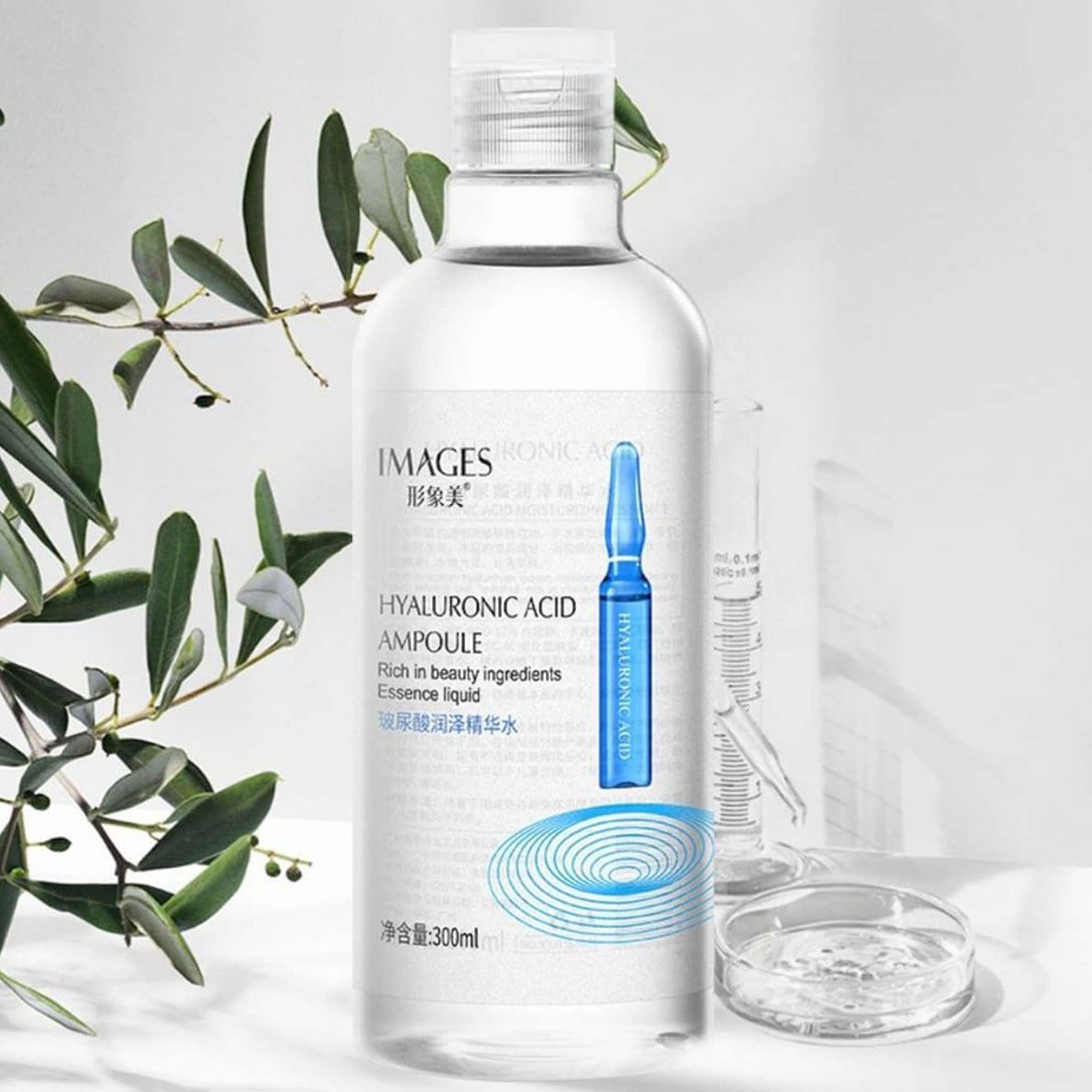تونر پاک کننده آرایش ایمجز مدل HYALURONIC ACID AMPOULE حجم 500 میلی لیتر تونر پاک کننده آرایش ایمجز مدل HYALURONIC ACID AMPOULE حجم 500 میلی لیتر