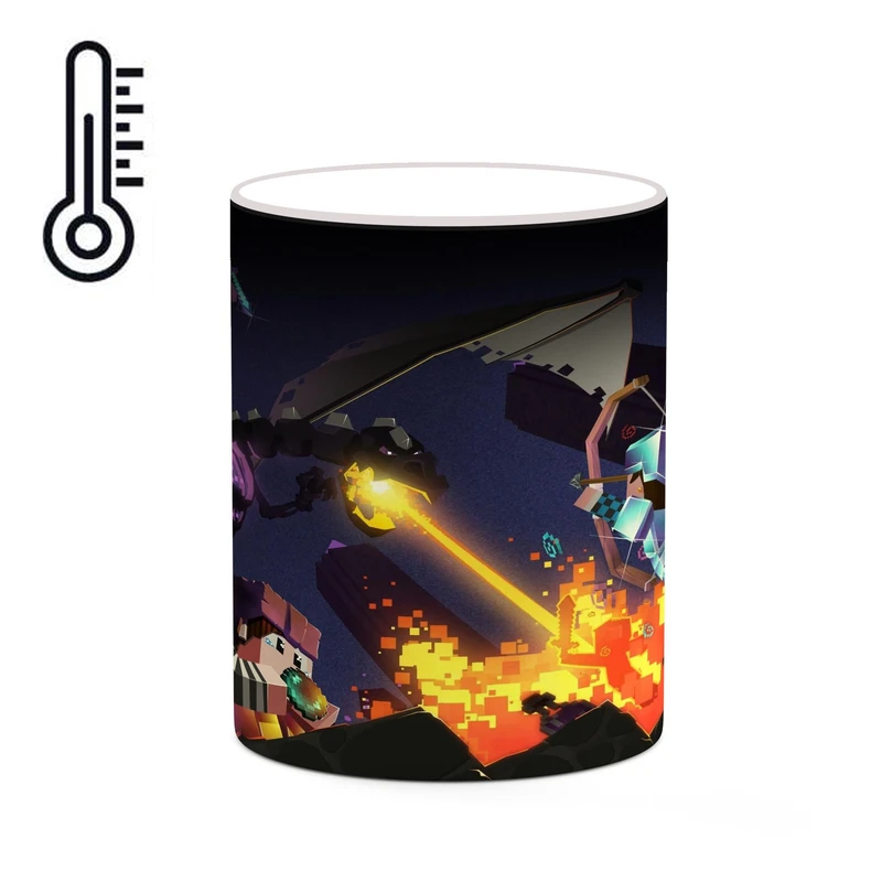 ماگ حرارتی کاکتی طرح ماینکرافت minecraft مدل mgh41352