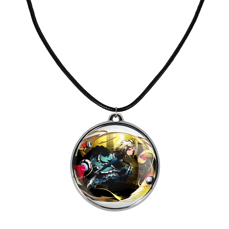 گردنبند خندالو مدل تینا انیمه گلوله سیاه کد 3580935810