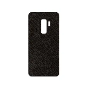 MAHOOT Dark-Brown-Leather Cover Sticker for Samsung Galaxy S9 Plus