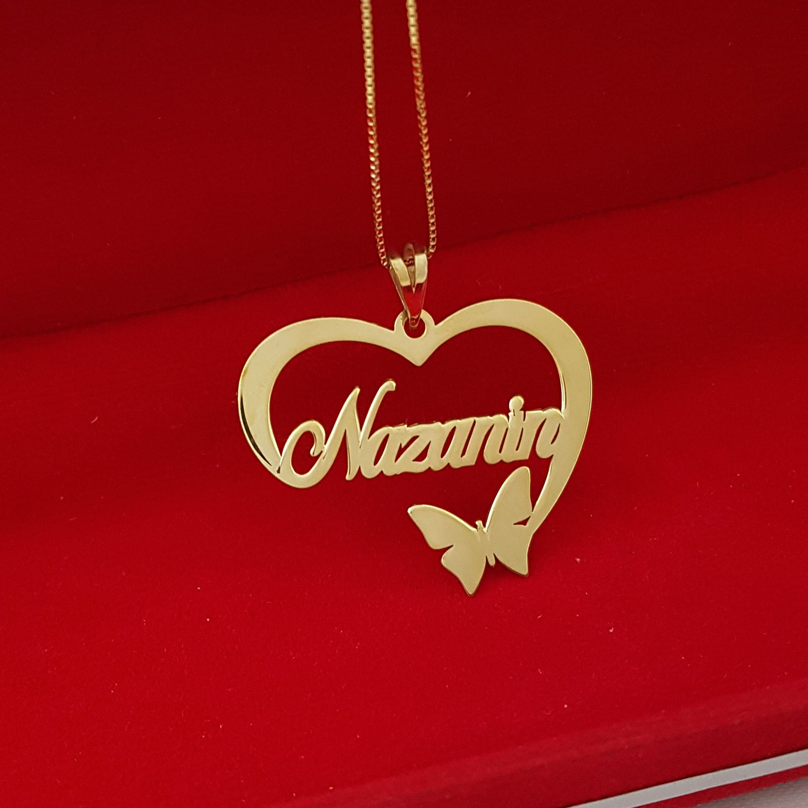 گردنبند نقره زنانه ترمه ۱ طرح نازنین کد mas 00216 - - 2