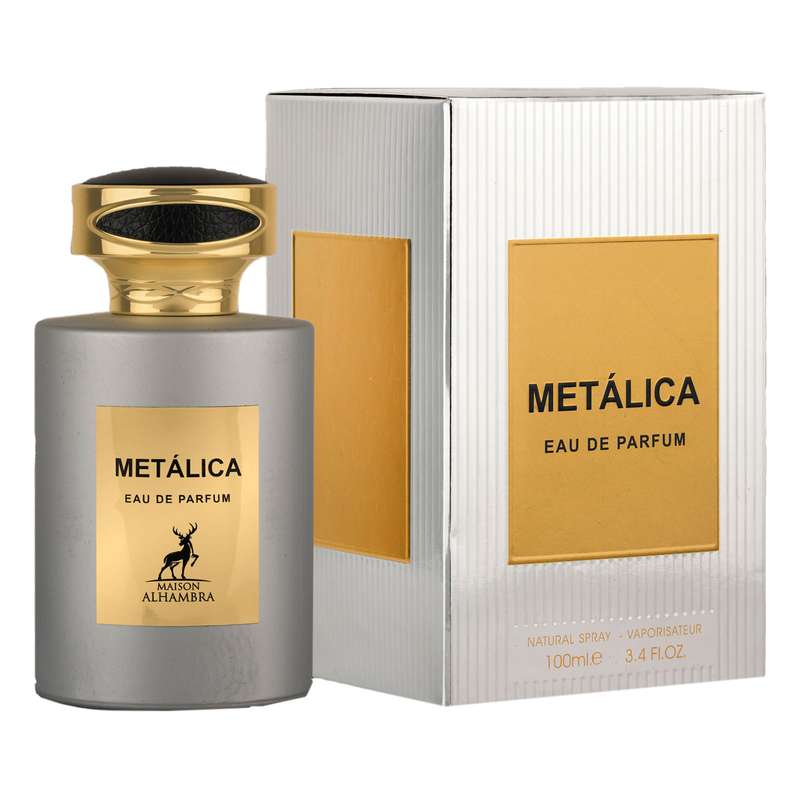 ادو پرفیوم زنانه الحمبرا مدل Metalica حجم 100 میلی لیتر