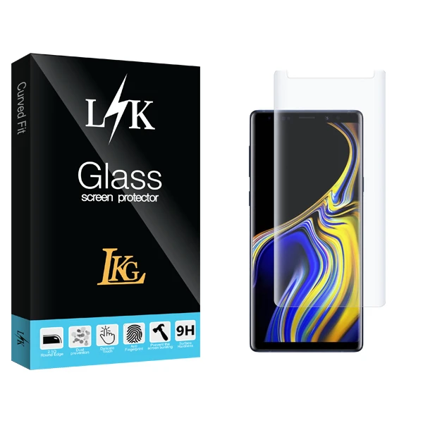 محافظ صفحه نمایش ال کا جی مدل LK UV مناسب برای گوشی موبایل سامسونگ Galaxy Note 9