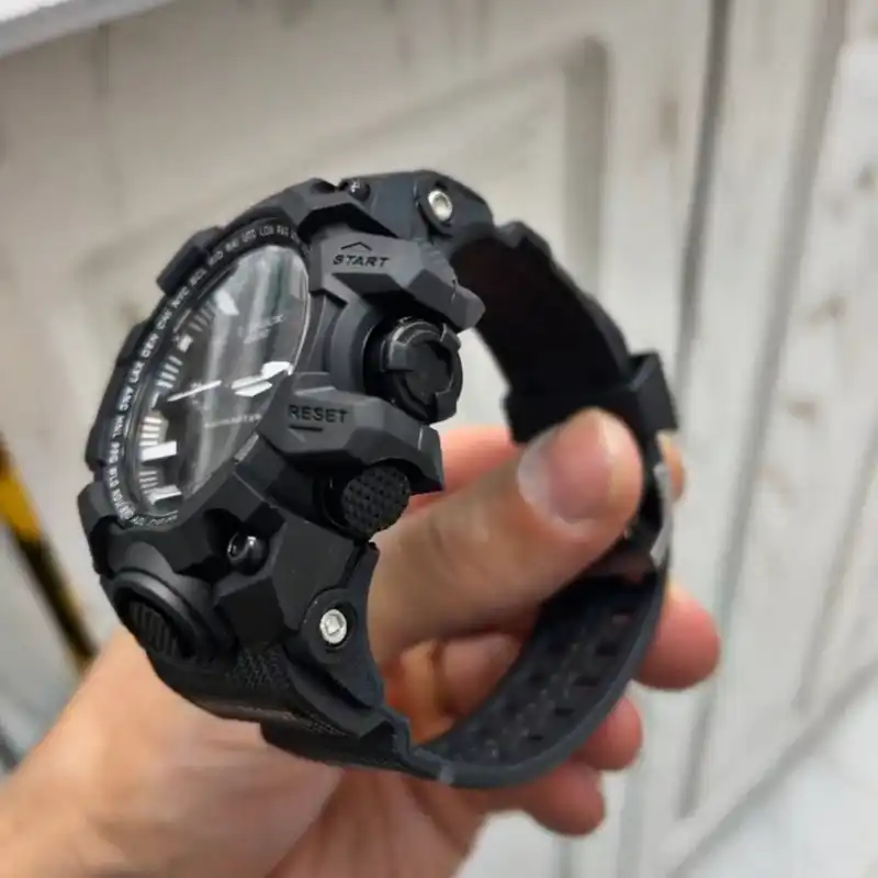 ساعت مچی عقربه ای بچگانه مدل دوزمانه کد G Sh Blc