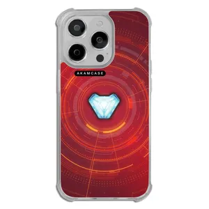 AKAM AMCWTA14PRO-IRON MAN7 Cover For Apple iPhone 14 Pro