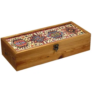 جعبه چای کیسه ای مدل چوبی ترمو F98