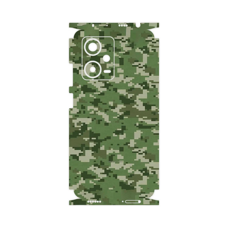 برچسب پوششی ماهوت مدل Army_Green_Pixel-FullSkin مناسب برای گوشی موبایل شیائومی Redmi Note 12 Pro Plus