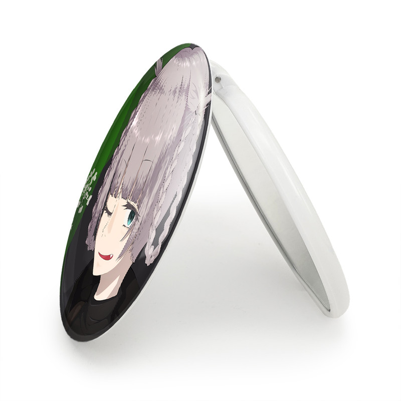 آینه جیبی خندالو طرح نازونا ناناکوسا انیمه کال آف نایت Call of the Night مدل تاشو کد 17809